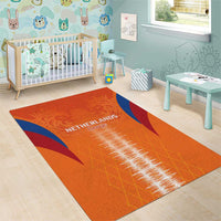Netherlands Football Area Rug Go Champions Oranje - Wonder Print Shop