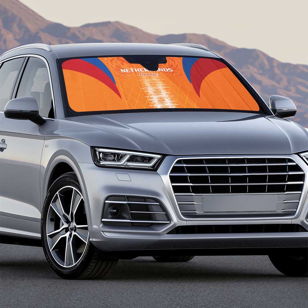 Netherlands Football Auto Sun Shade Go Champions Oranje - Wonder Print Shop