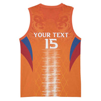 Custom Netherlands Football Basketball Jersey Go Champions Oranje - Wonder Print Shop