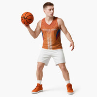 Custom Netherlands Football Basketball Jersey Go Champions Oranje - Wonder Print Shop