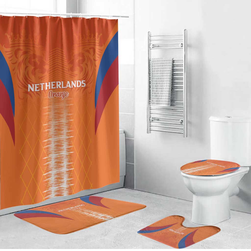 Netherlands Football Bathroom Set Go Champions Oranje - Wonder Print Shop