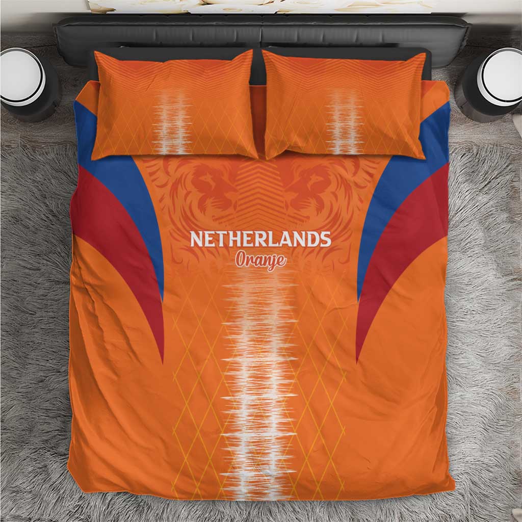Netherlands Football Bedding Set Go Champions Oranje - Wonder Print Shop