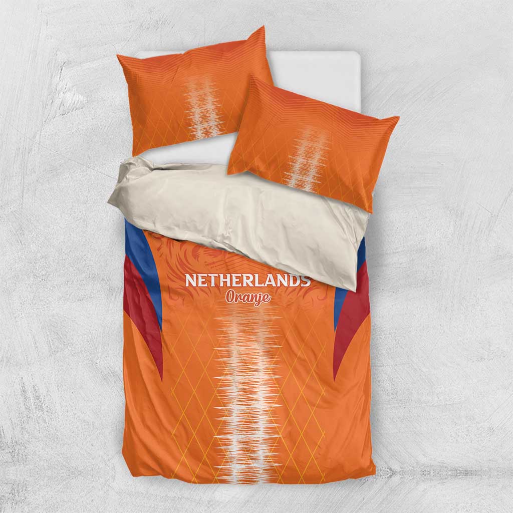 Netherlands Football Bedding Set Go Champions Oranje - Wonder Print Shop