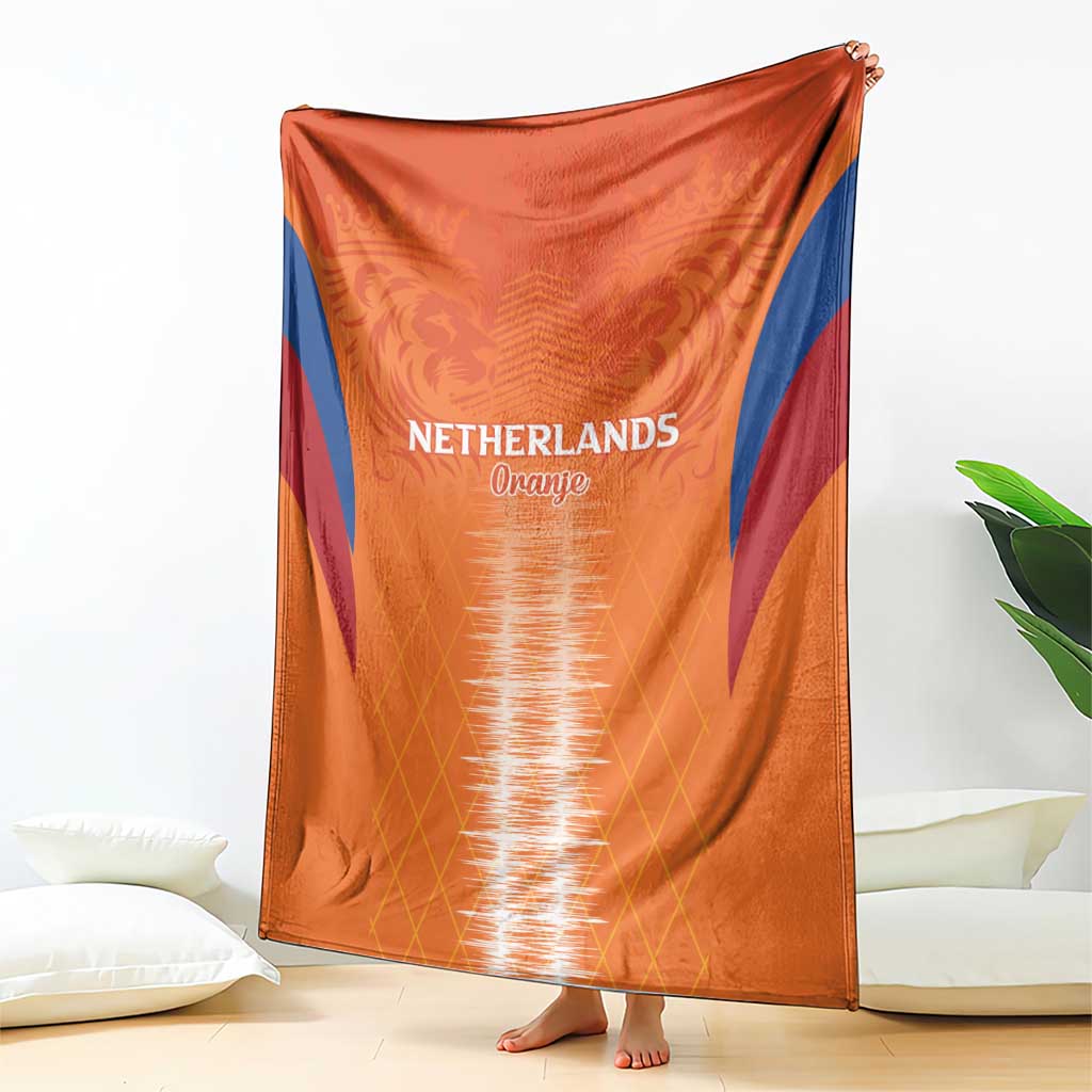 Netherlands Football Blanket Go Champions Oranje - Wonder Print Shop