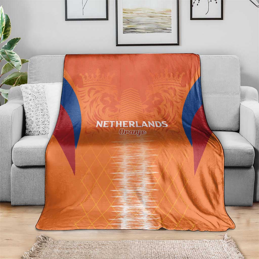 Netherlands Football Blanket Go Champions Oranje - Wonder Print Shop