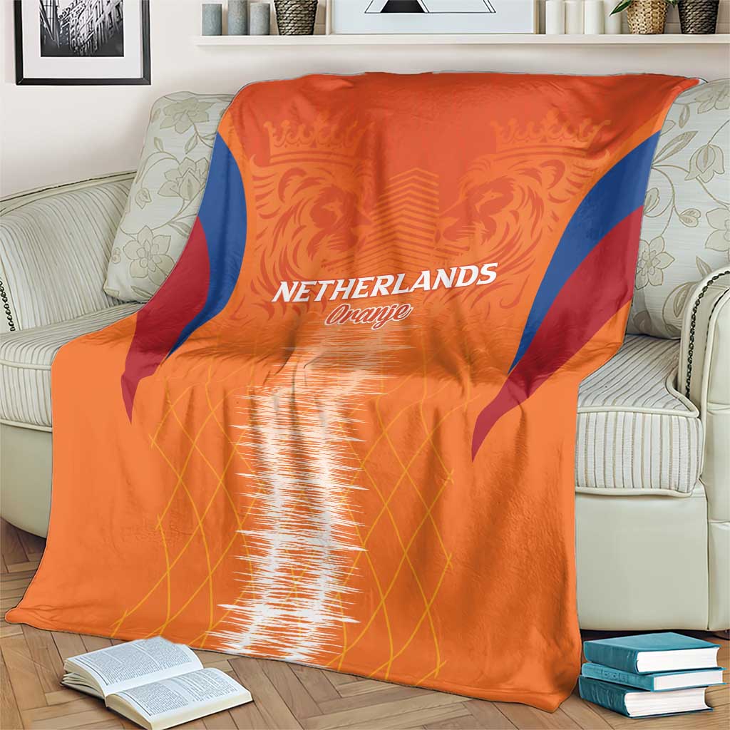 Netherlands Football Blanket Go Champions Oranje - Wonder Print Shop