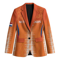 Custom Netherlands Football Blazer Go Champions Oranje - Wonder Print Shop