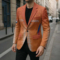 Custom Netherlands Football Blazer Go Champions Oranje - Wonder Print Shop