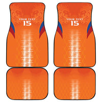 Custom Netherlands Football Car Mats Go Champions Oranje - Wonder Print Shop