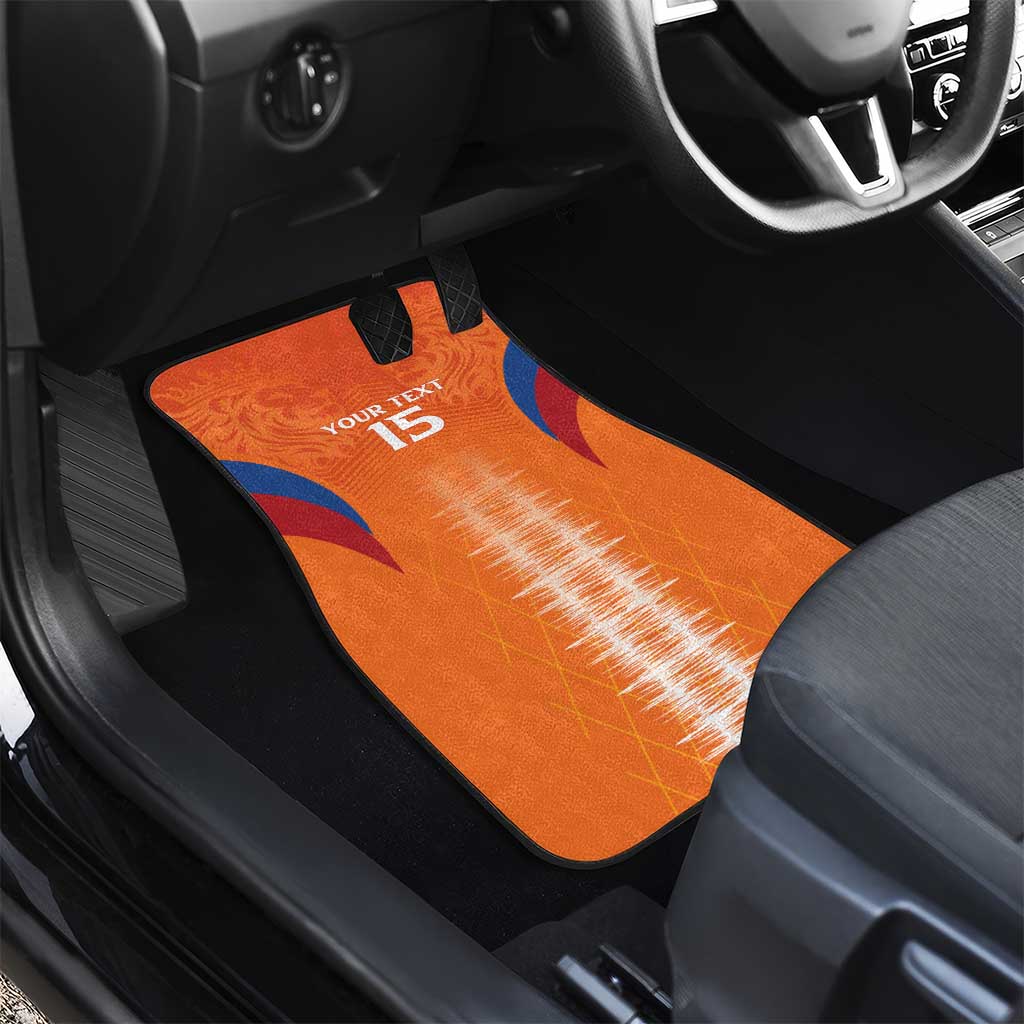 Custom Netherlands Football Car Mats Go Champions Oranje - Wonder Print Shop