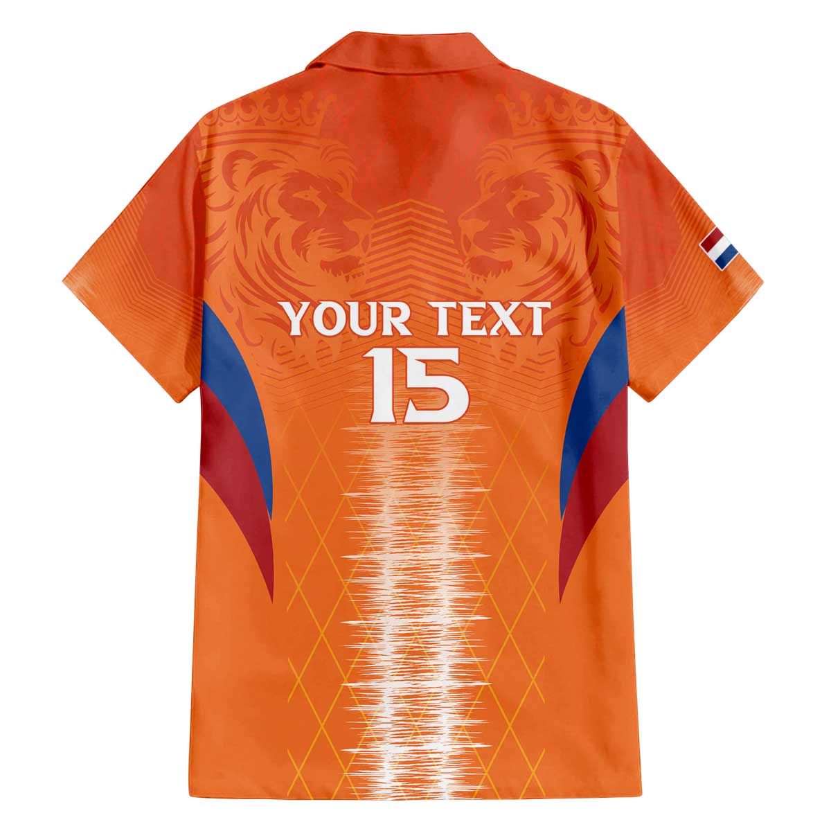 Custom Netherlands Football Family Matching Off The Shoulder Long Sleeve Dress and Hawaiian Shirt Go Champions Oranje - Wonder Print Shop
