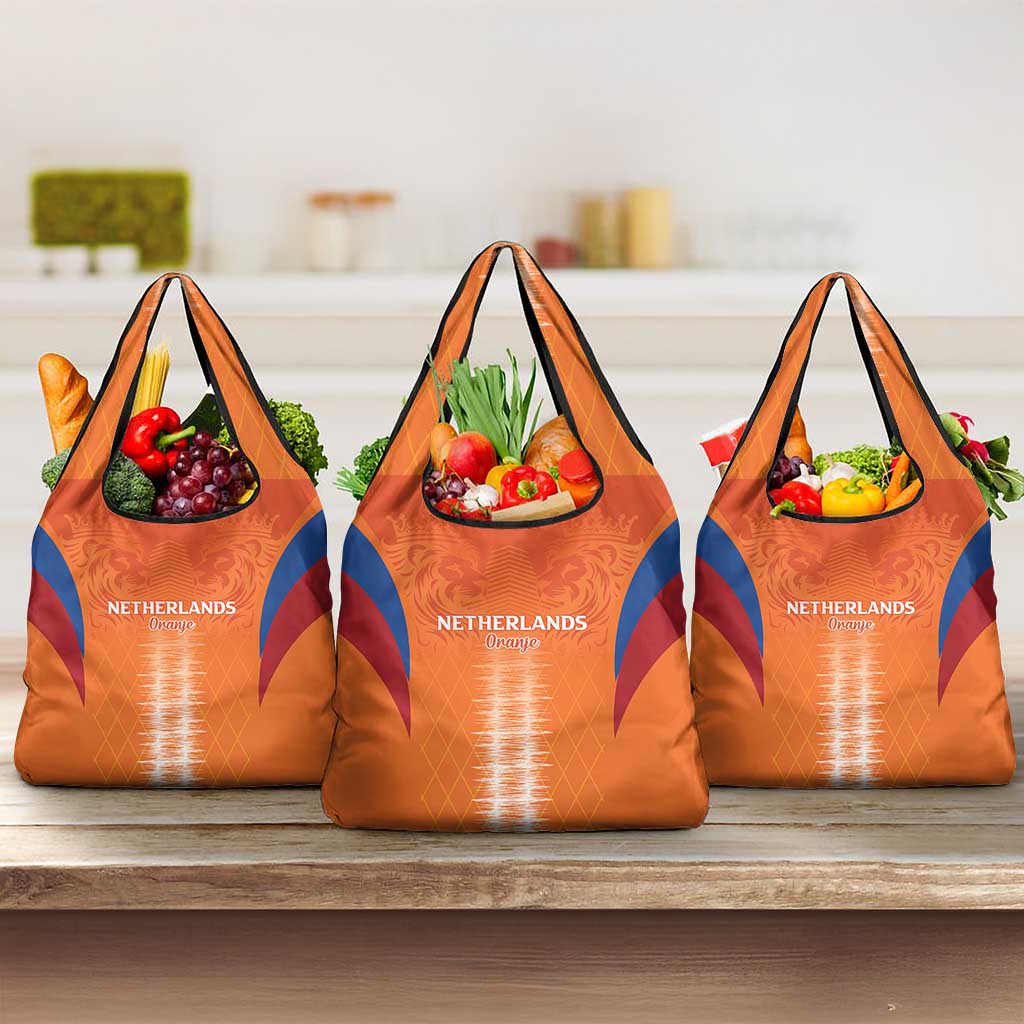 Netherlands Football Grocery Bag Go Champions Oranje - Wonder Print Shop