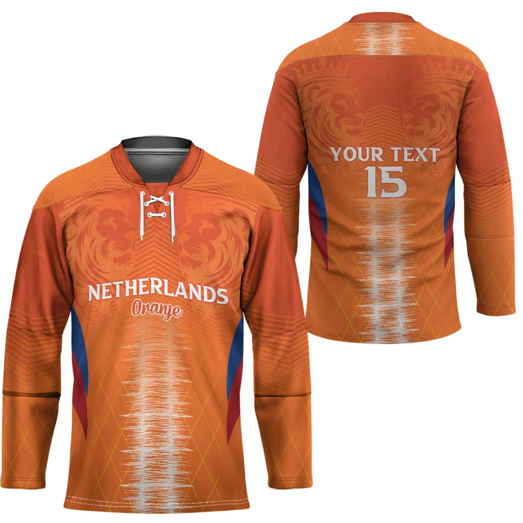 Custom Netherlands Football Hockey Jersey Go Champions Oranje - Wonder Print Shop