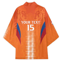 Custom Netherlands Football Kimono Go Champions Oranje - Wonder Print Shop