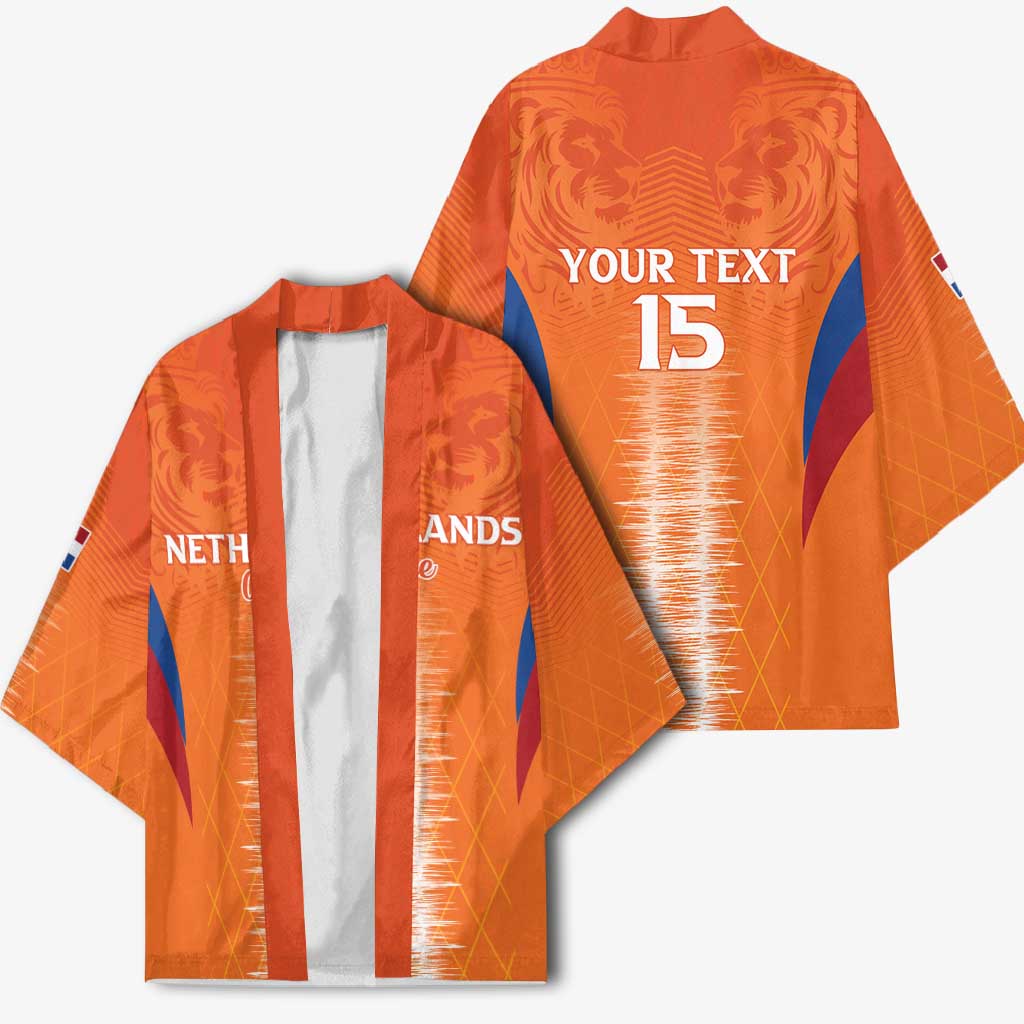 Custom Netherlands Football Kimono Go Champions Oranje - Wonder Print Shop