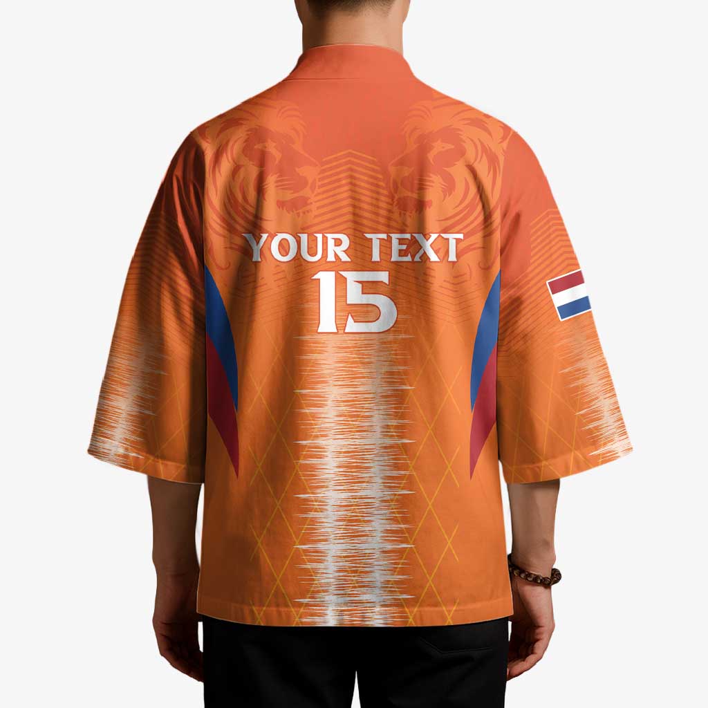 Custom Netherlands Football Kimono Go Champions Oranje - Wonder Print Shop