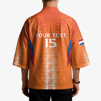 Custom Netherlands Football Kimono Go Champions Oranje - Wonder Print Shop