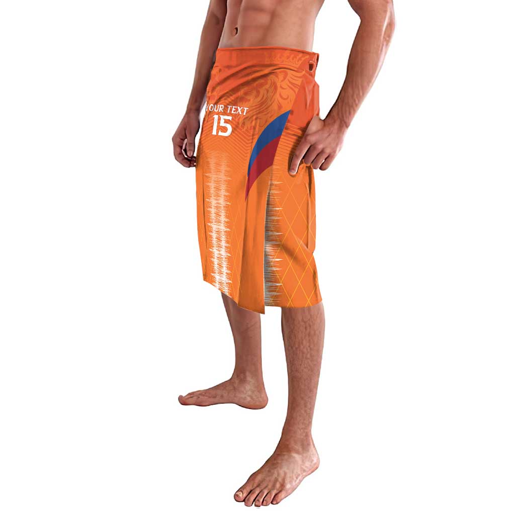 Custom Netherlands Football Lavalava Go Champions Oranje - Wonder Print Shop