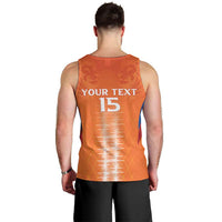 Custom Netherlands Football Men Tank Top Go Champions Oranje - Wonder Print Shop