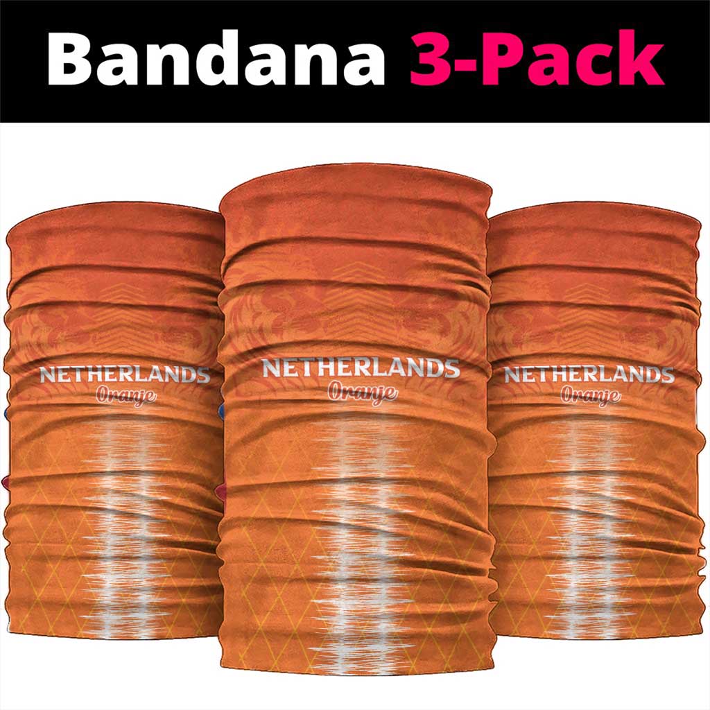 Netherlands Football Neck Gaiter Go Champions Oranje - Wonder Print Shop