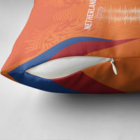 Netherlands Football Pillow Cover Go Champions Oranje - Wonder Print Shop