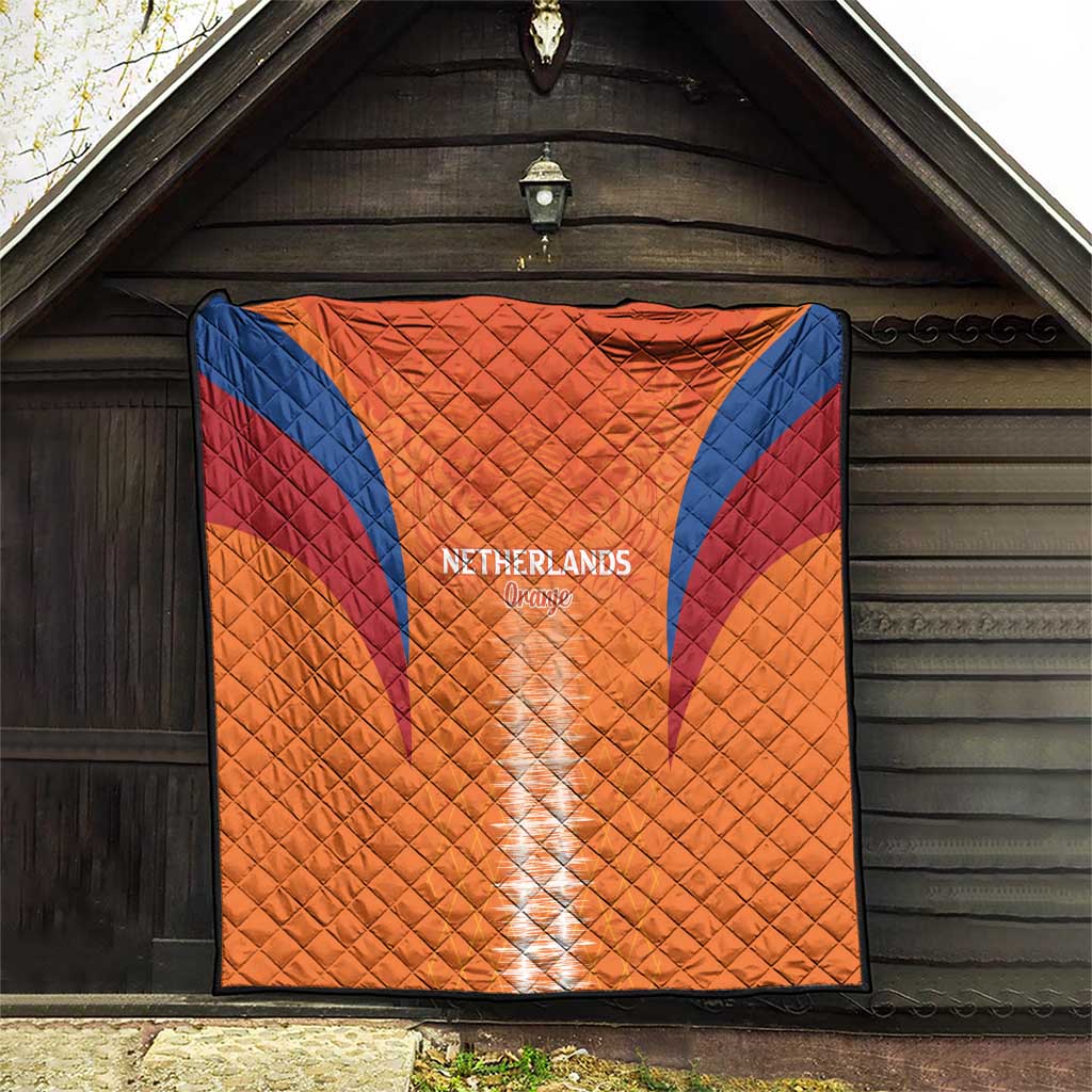 Netherlands Football Quilt Go Champions Oranje - Wonder Print Shop