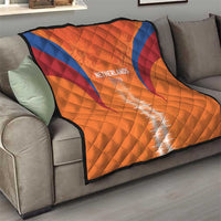 Netherlands Football Quilt Go Champions Oranje - Wonder Print Shop