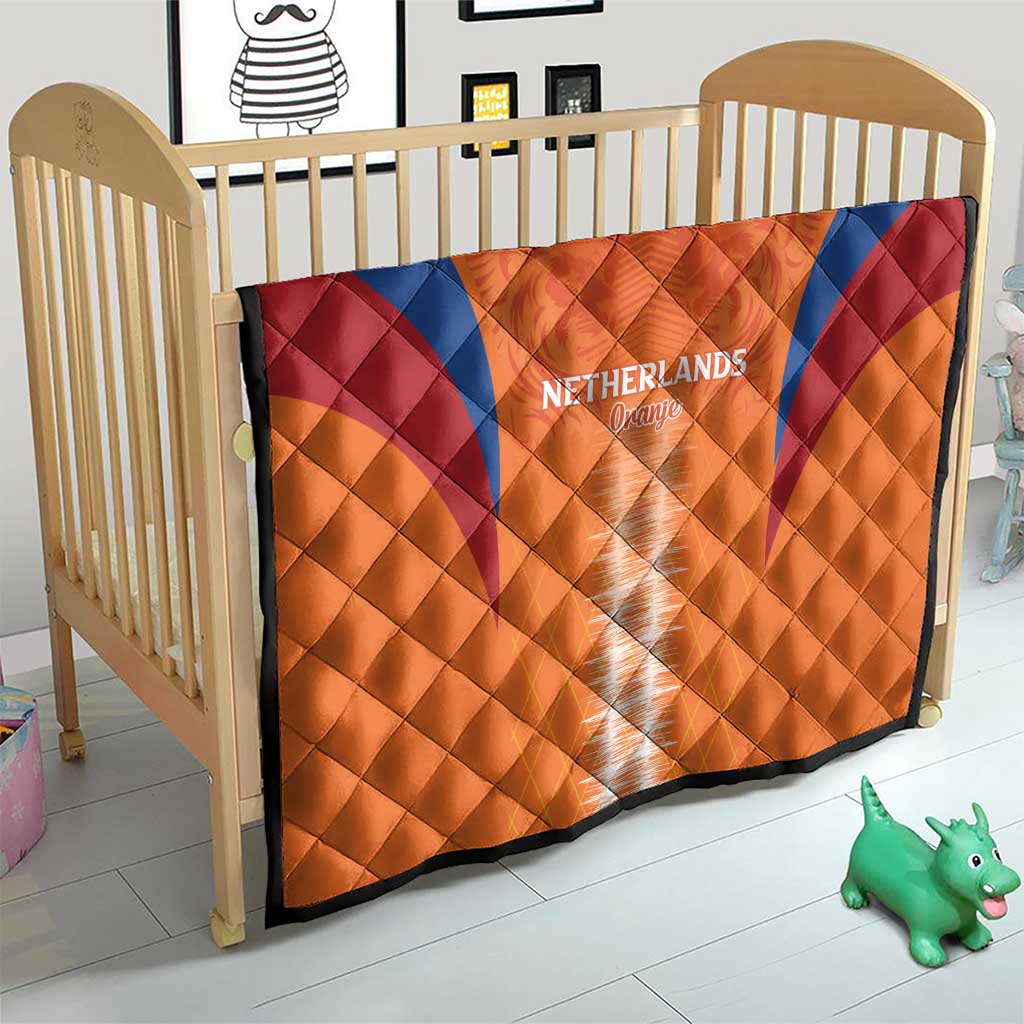 Netherlands Football Quilt Go Champions Oranje - Wonder Print Shop