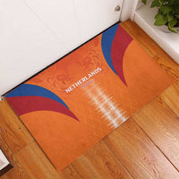 Netherlands Football Rubber Doormat Go Champions Oranje - Wonder Print Shop