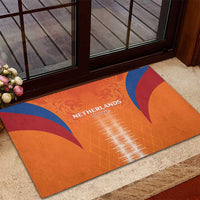 Netherlands Football Rubber Doormat Go Champions Oranje - Wonder Print Shop