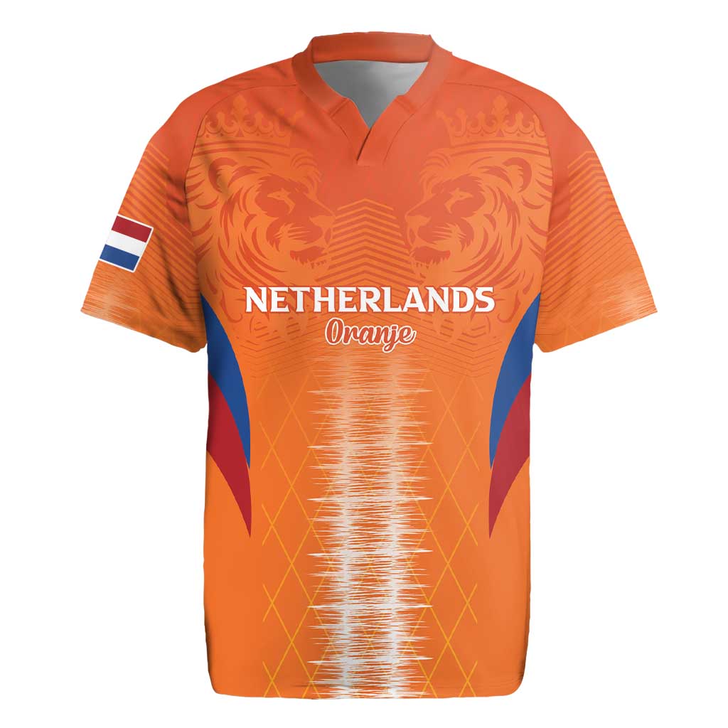 Custom Netherlands Football Rugby Jersey Go Champions Oranje - Wonder Print Shop