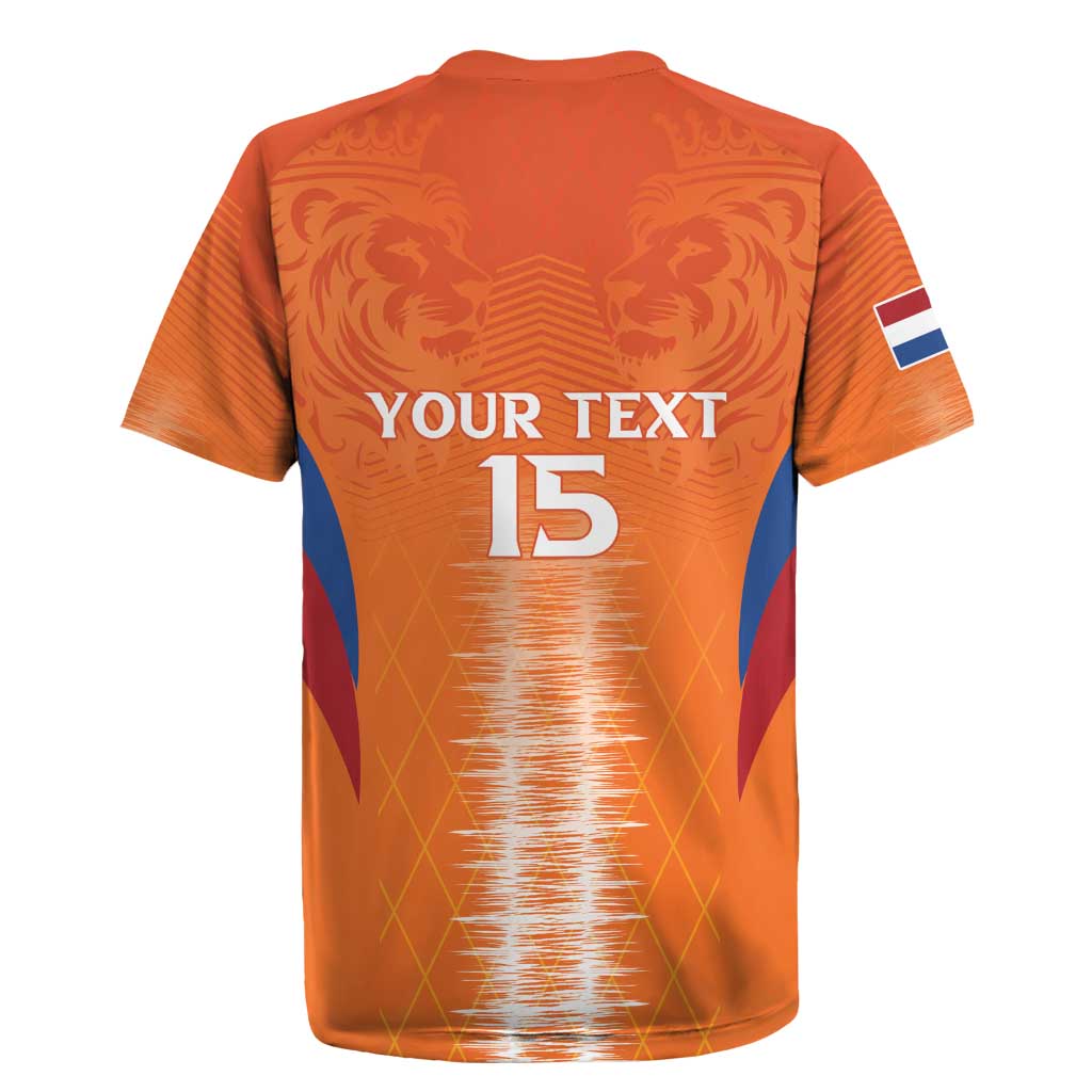 Custom Netherlands Football Rugby Jersey Go Champions Oranje - Wonder Print Shop