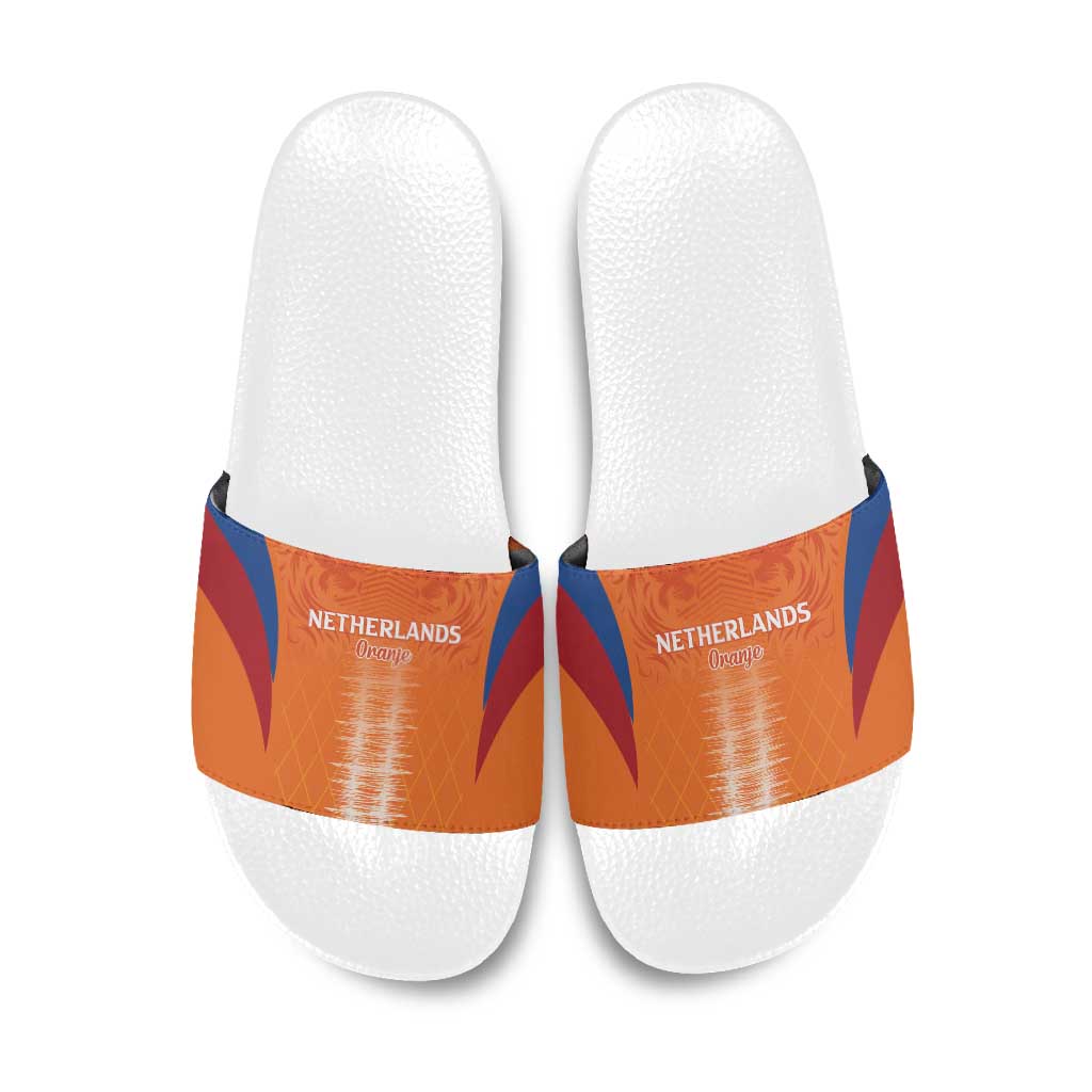 Netherlands Football Slide Sandals Go Champions Oranje - Wonder Print Shop