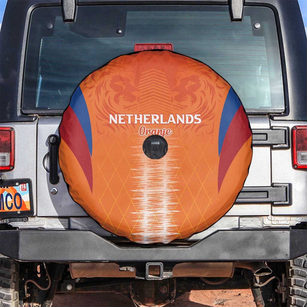 Netherlands Football Spare Tire Cover Go Champions Oranje - Wonder Print Shop