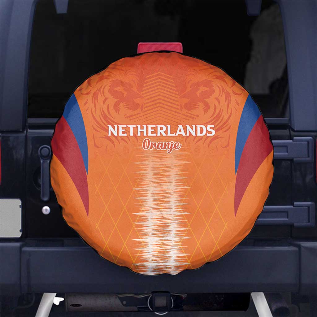 Netherlands Football Spare Tire Cover Go Champions Oranje - Wonder Print Shop
