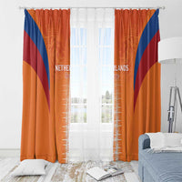 Netherlands Football Window Curtain Go Champions Oranje - Wonder Print Shop