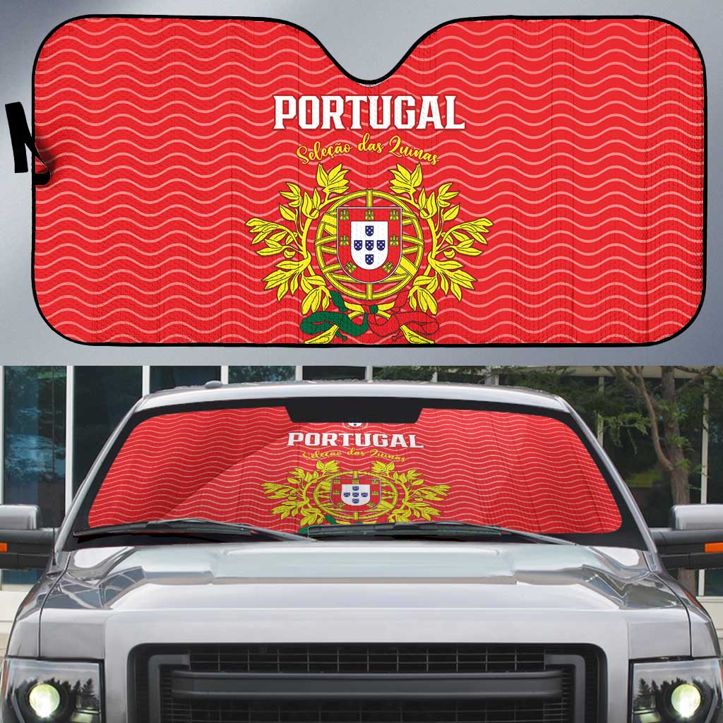 Portugal Football 2026 Auto Sun Shade Team of the Quincunxes - Wonder Print Shop