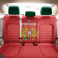 Portugal Football 2026 Back Car Seat Cover Team of the Quincunxes - Wonder Print Shop