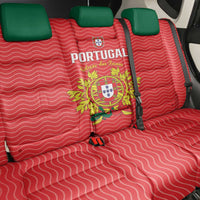 Portugal Football 2026 Back Car Seat Cover Team of the Quincunxes - Wonder Print Shop