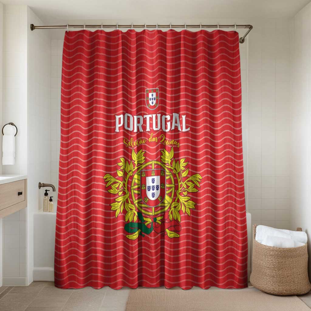 Portugal Football 2026 Bathroom Set Team of the Quincunxes - Wonder Print Shop
