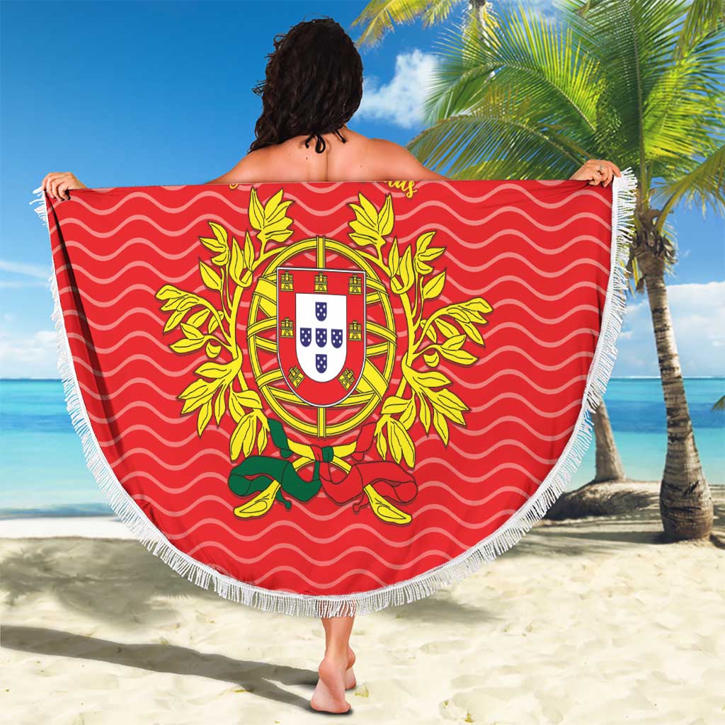 Portugal Football 2026 Beach Blanket Team of the Quincunxes - Wonder Print Shop