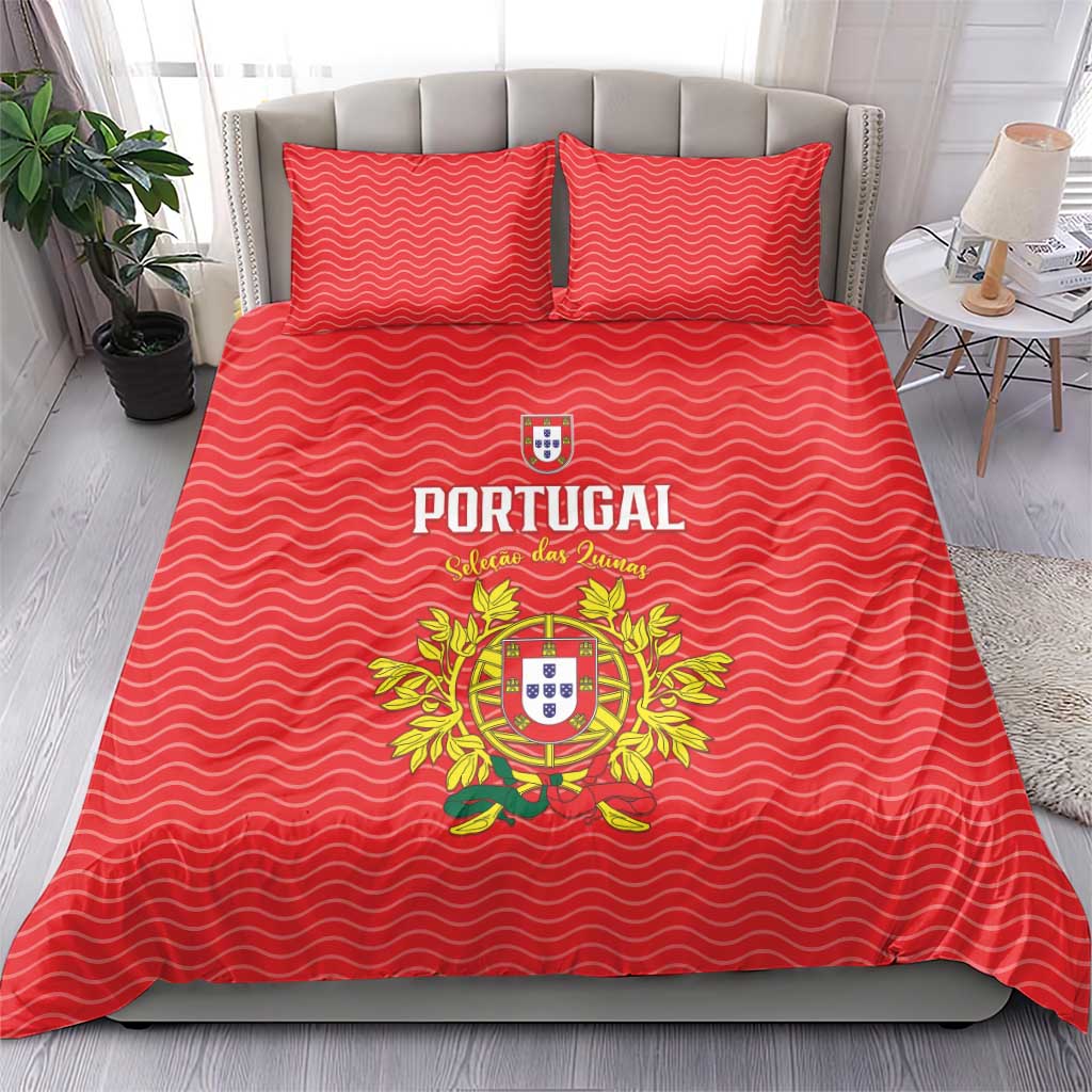 Portugal Football 2026 Bedding Set Team of the Quincunxes - Wonder Print Shop