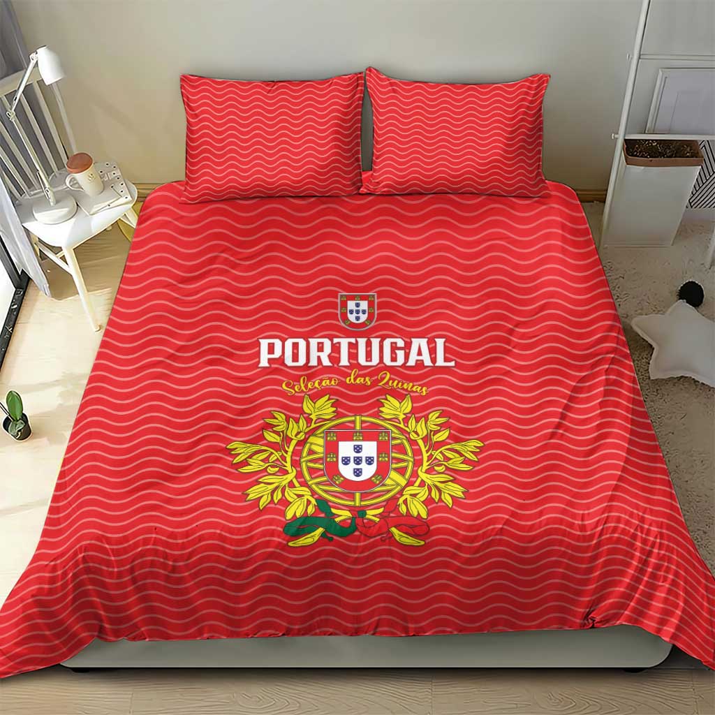 Portugal Football 2026 Bedding Set Team of the Quincunxes - Wonder Print Shop