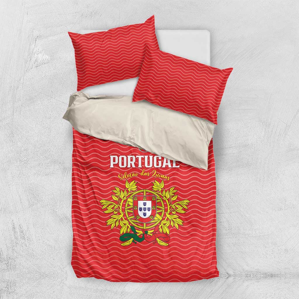 Portugal Football 2026 Bedding Set Team of the Quincunxes - Wonder Print Shop
