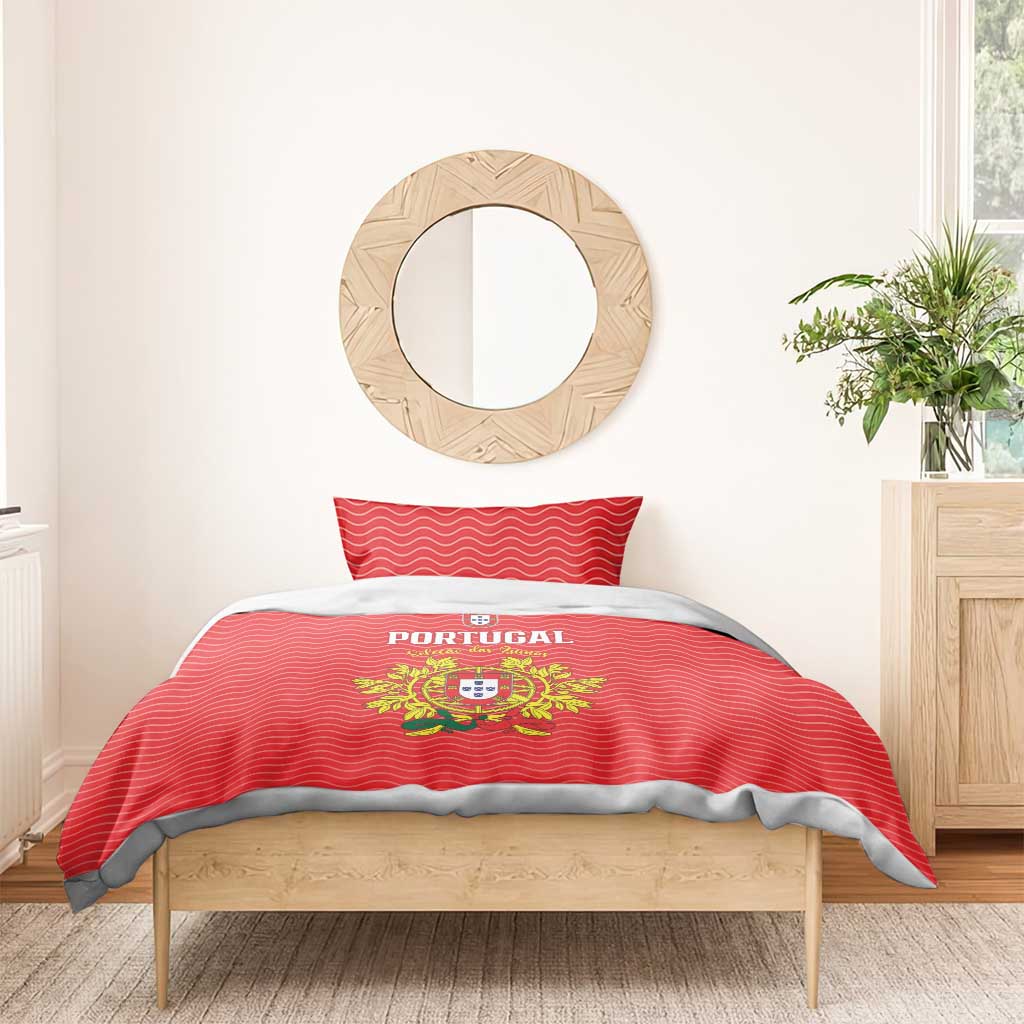 Portugal Football 2026 Bedding Set Team of the Quincunxes - Wonder Print Shop