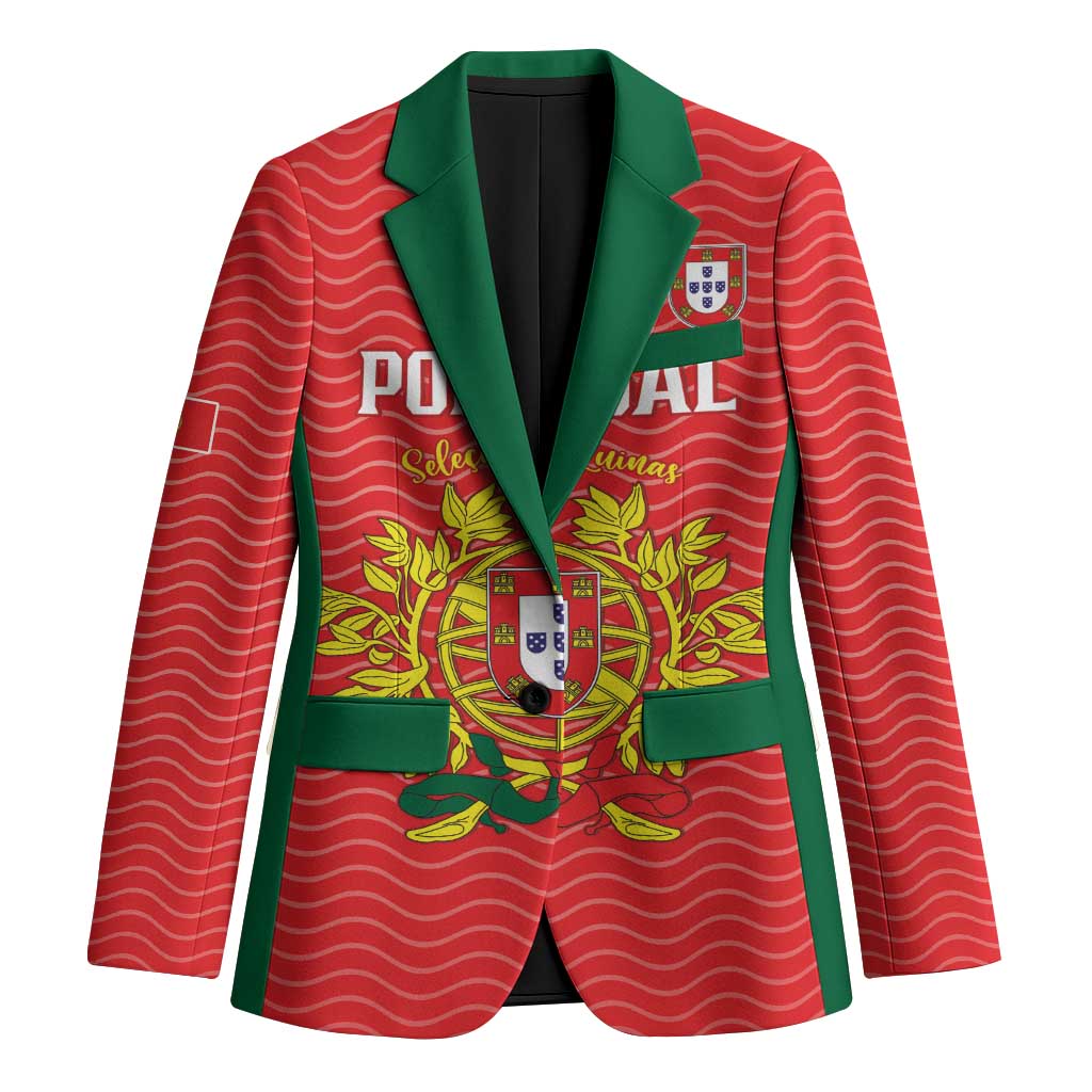 Custom Portugal Football 2026 Blazer Team of the Quincunxes - Wonder Print Shop