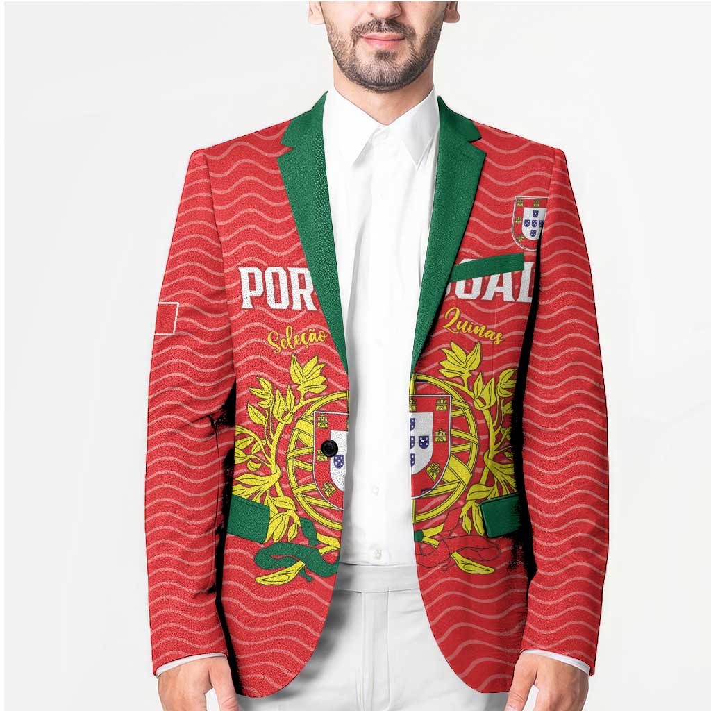 Custom Portugal Football 2026 Blazer Team of the Quincunxes - Wonder Print Shop