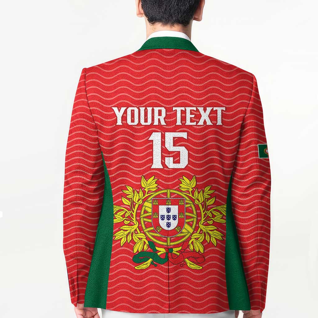 Custom Portugal Football 2026 Blazer Team of the Quincunxes - Wonder Print Shop