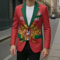 Custom Portugal Football 2026 Blazer Team of the Quincunxes - Wonder Print Shop