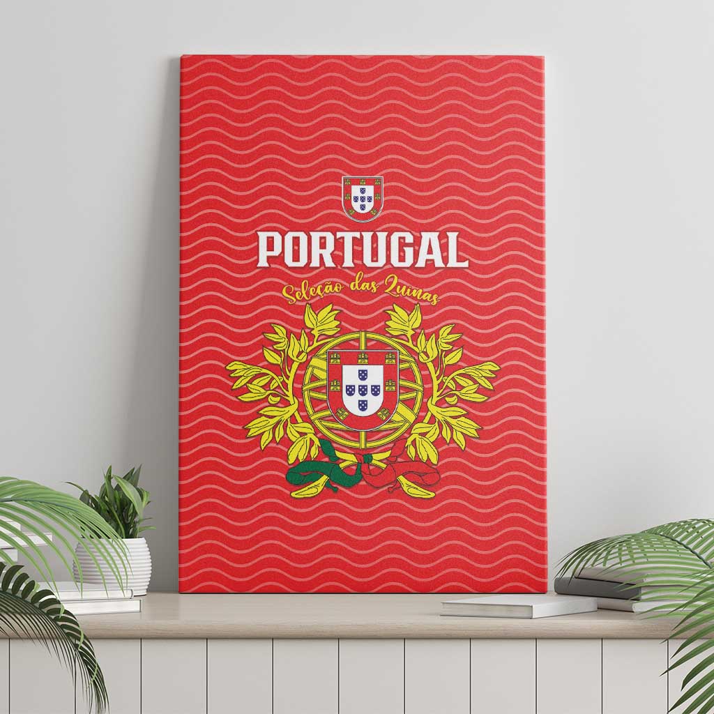 Portugal Football 2026 Canvas Wall Art Team of the Quincunxes - Wonder Print Shop